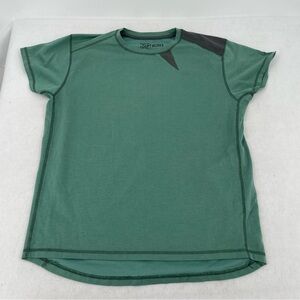 LOOPT WORKS Mens Green T-Shirt upcycled from excess size: XL